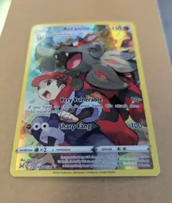 2022 POKEMON HISUIAN ARCANINE TG08/TG30 LOST ORIGIN SET USED CARD - Image 1