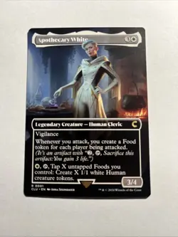 Apothecary White (Borderless) - Ravnica: Clue Edition MTG Plus Bonus Rare!!! - Image 1
