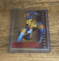 1995 Fleer Ultra X-Men Wolverine Suspended Animation #10 - Image 5