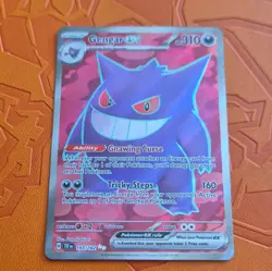 Nintendo Pokemon TCG Gengar ex 193/162 Temporal Forces EN Holo Ultra Rare HP310 - Image 1
