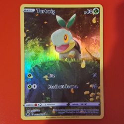Pokemon TCG Turtwig GG31/GG70 Crown Zenith Ultra Rare Reverse Holo - Image 1