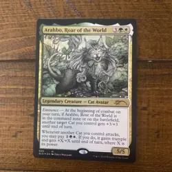 Magic the Gathering (mtg): SLD: Arahbo, Roar of the World - Mythic - Image 1