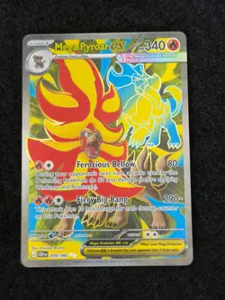 Mega Pyroar ex Holo Ultra Rare ME04: Chaos Rising 099/086 MP - Image 1