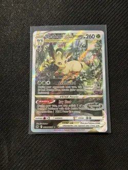 Pokemon TCG Leafeon VSTAR GG35/GG70 Crown Zenith Ultra Rare LP - Image 1