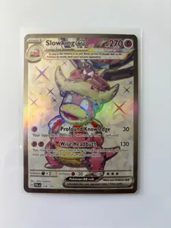 Pokemon Slowking ex 238/193 Ultra Rare Tera Full Art Paldea Evolved Near Mint - Image 1