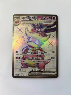 Pokemon Slowking ex 238/193 Ultra Rare Tera Full Art Paldea Evolved Near Mint - Image 2