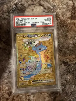 Lapras ex SVP 164 PSA 10 Gem Mint Ultra Premium Collection Pokemon Promo - Image 1
