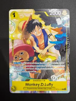 One Piece Monkey D Luffy OP10-111 Welcome Pack 2026 Vol 1 English Sleeve PROMO - Image 1