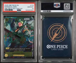 One Piece Promos 2025 Roronoa Zoro Dallas PSA 10 - Image 3