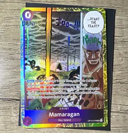 Bandai One Piece Card Game Mamaragan OP15-078 Event Foil Enel Eng Cost 2 - Image 1