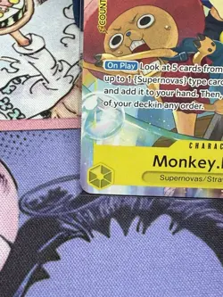 ONE PIECE Bandai Monkey D. Luffy (Alt Art) OP10-111 Rare Foil Character EN - Image 5