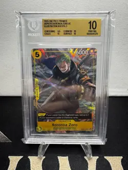 One Piece Illustration Box Vol.3 Promo - Roronoa Zoro OP07-113 - BGS 10 Pristine - Image 2