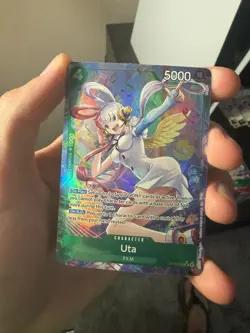 Uta OP13-023 SR Alt Art Carrying On His Will One Piece English - Image 1
