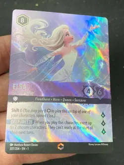 ***Enchanted Elsa Spirit of Winter - The First Chapter** Lorcana Kid Icarus - Image 3