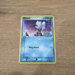 Pokemon Card Wingull 70/100 Ex Crystal Guardians STAMPED Reverse Holo LP/MP - Image 3