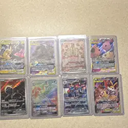 Pokemon TCG 8-Card Tag Team Holo Lot English 2019 Pikachu Zekrom (description)￼ - Image 1