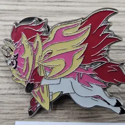 Shiny Zamazenta Pokemon Collector's Pin Badge Pokemon Crown Zenith Collection - Image 4
