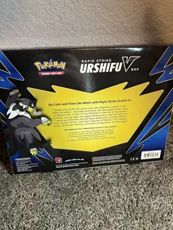 Pokemon TCG : Single & Rapid Strike Urshifu V Boxes 1 of Each , Sealed Lot of 2 - Image 5
