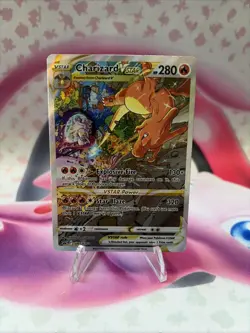 Pokemon Charizard VSTAR 280 HP Crown Zenith Secret Rare Full Art Holo English - Image 1