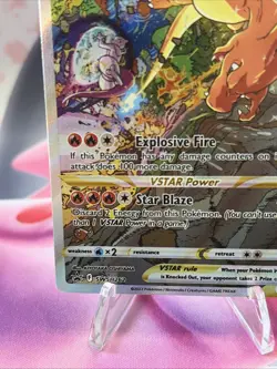Pokemon Charizard VSTAR 280 HP Crown Zenith Secret Rare Full Art Holo English - Image 5