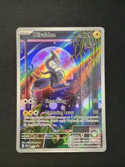 Pokemon TCG Scarlet and Violet Miraidon SVP 013 Black Star Promo Card NM - Image 1