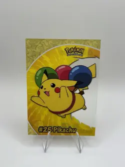Topps Pokemon Clear Pikachu #25 2000 Trading Card NM - Image 1