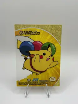 Topps Pokemon Clear Pikachu #25 2000 Trading Card NM - Image 2