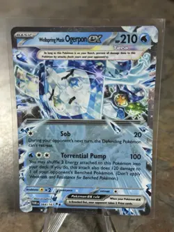 Wellspring Mask Ogerpon EX# 064/167 Pokemon TCG - 2024 Twilight Masquerade | NM - Image 1