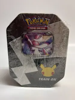 Nintendo Pokemon TCG 25th Anniversary Celebrations Tin Pack - Dark Sylveon V - Image 1