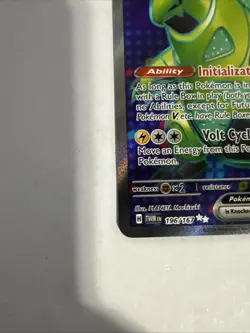 Pokemon TCG Iron Thorns EX 196/167 Twilight Masquerade Ultra Rare Full Art - Image 2