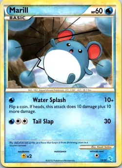 MARILL - 24/30 - HGSS TRAINER KIT: GYARADOS & RAICHU - - LP - Image 1