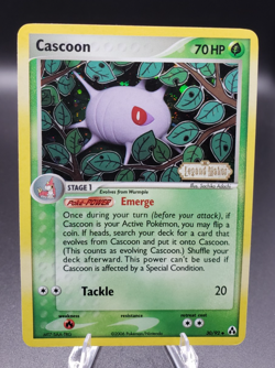 Pokemon TCG Cascoon 30/92 - EX Legend Maker Reverse Holo Stamped - Image 1