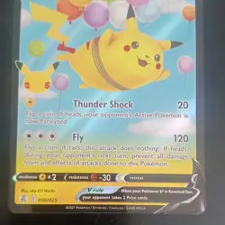 Pokemon 2021 Celebrations Flying Pikachu V 006/025 Ultra Rare Holo 190 HP Basic - Image 3