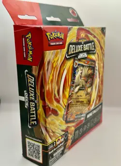 2024 Pokemon Deluxe Battle Deck Ninetales ex Box - Image 2