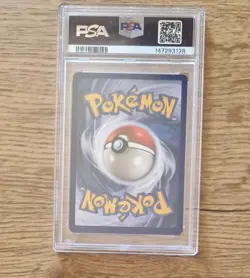 Pokemon Hitmonlee 7/62 Fossil Rare Holo Vintage 1999 PSA 7 Near Mint WOTC Card - Image 2