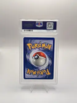 1999 Pokemon TCG 1st Edition Hitmonlee Holo PSA 8 Fossil 7/62 - Image 2