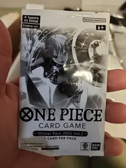 One Piece Card Game Tournament Pack 2025 vol 2 Winner Pack Sealed - Image 1