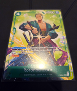 Roronoa Zoro Welcome Pack 2026 Vol 1 Promo Card PRB02-006 - Image 1
