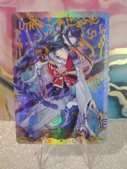 Goddess Trail Raiden Shogun (Genshin Impact) UTR Trading Card - Image 1