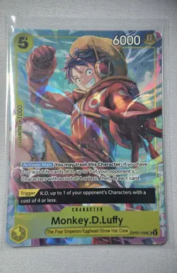 One Piece - Monkey D. Luffy Promo Card SR OP07-109 - Image 1