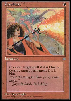MTG PYROBLAST ENGLISH EXC - PIROSCARICA - IA - MAGIC - Image 1