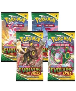Pokemon TCG Evolving Skies Booster Pack SWSH English Factory Sealed - Random Art 820650808777 - Image 1