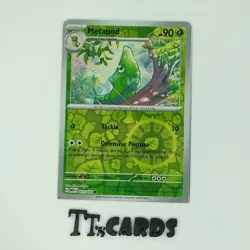Metapod 011/165 Reverse Holo Pokemon TCG SV: Scarlet & Violet 151 - Image 1
