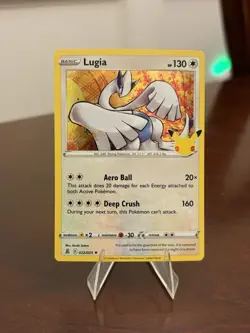 Lugia 022/025 Rare Celebrations Pokemon Holo Near Mint - Image 1