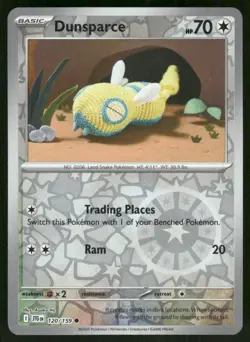 2025 Dunsparce 120/159 Common Reverse Holo NM SV09: Journey Together Pokemon - Image 1