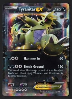 Tyranitar EX Holo 42/98 Ancient Origins 2015 Pokemon TCG - Image 1