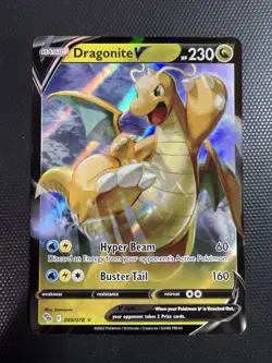 Dragonite V 049/078 NM - Ultra Rare Holo - Pokemon GO - Image 1