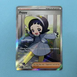Pokemon - Poppy - 220/197 - SV03: Obsidian Flames - Holo - Ultra Rare NM - Image 1