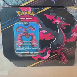 Pokemon TCG Crown Zenith Sealed Tin Lot (2) Galarian Articuno/Moltres 2023 - Image 2