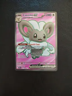 Cinccino EX 105/086 - ME04 Chaos Rising - Ultra Rare NM English Pokemon TCG - Image 1
